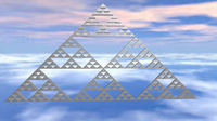 Variation of the Sierpinsky triangle fractal